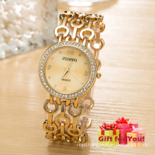 New Luxury Alloy Watch Hollow Out Belt Elegance Watch Quartz Watch Cestbella Special Gifts Watch